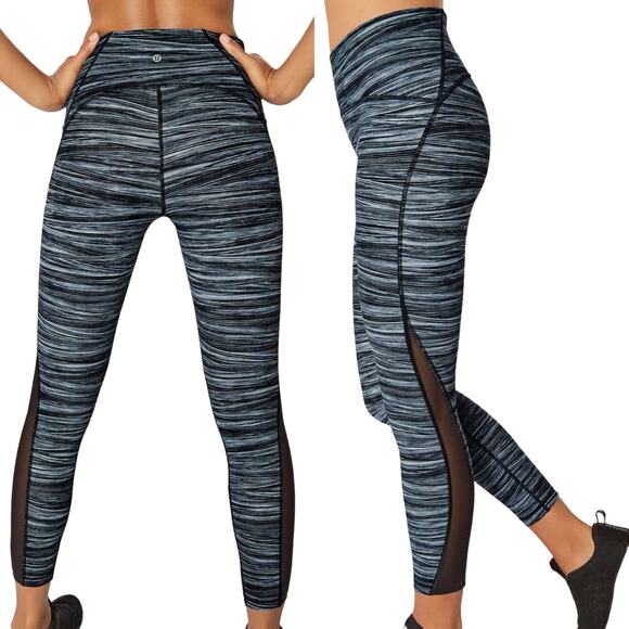 Lululemon Train Times 7/8 Pant Low Tide Alpine 25" Size 10 - Picture 1 of 8
